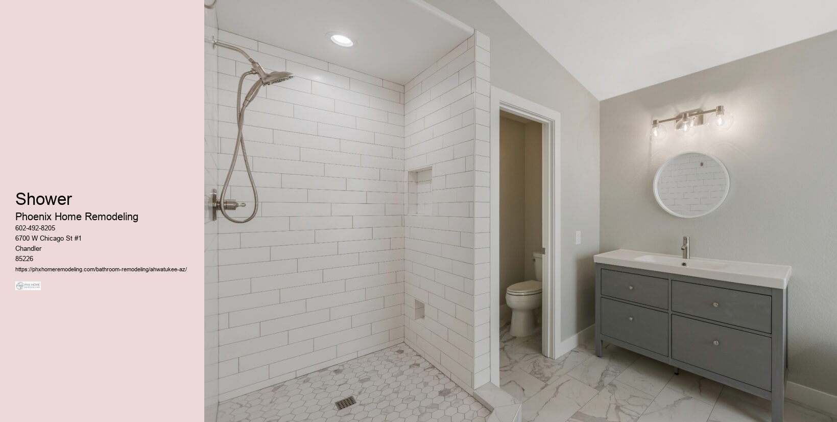 Bathroom Remodeling Cost In Ahwatukee Arizona