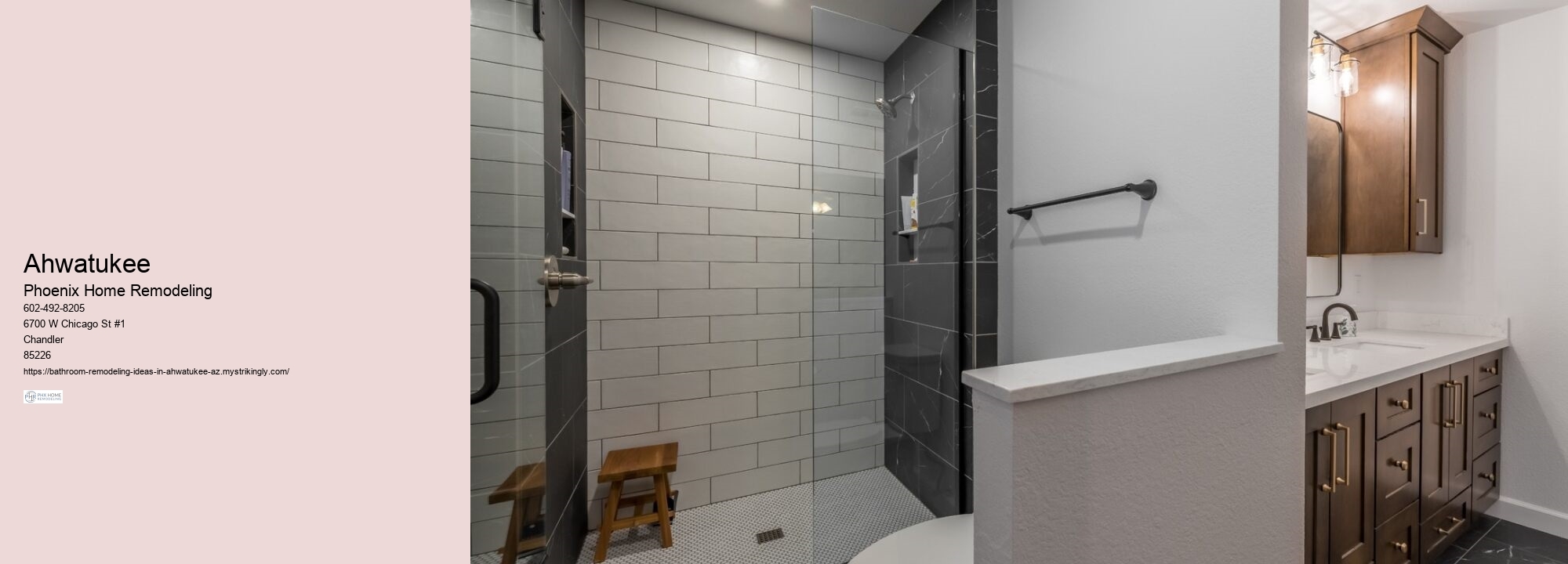Bathroom Improvement Ideas in Ahwatukee Arizona