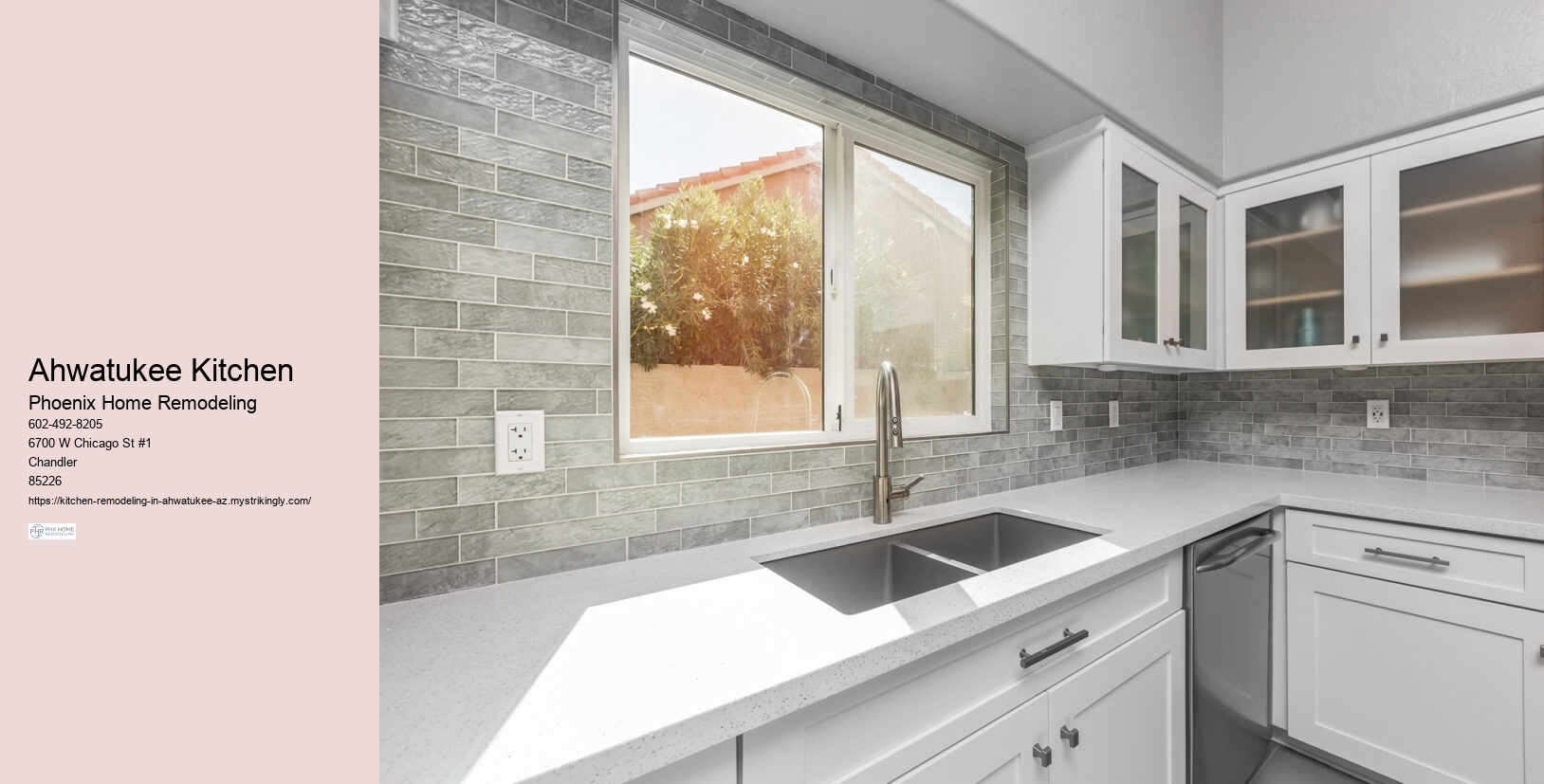 Ahwatukee Arizona Kitchen Remodeling