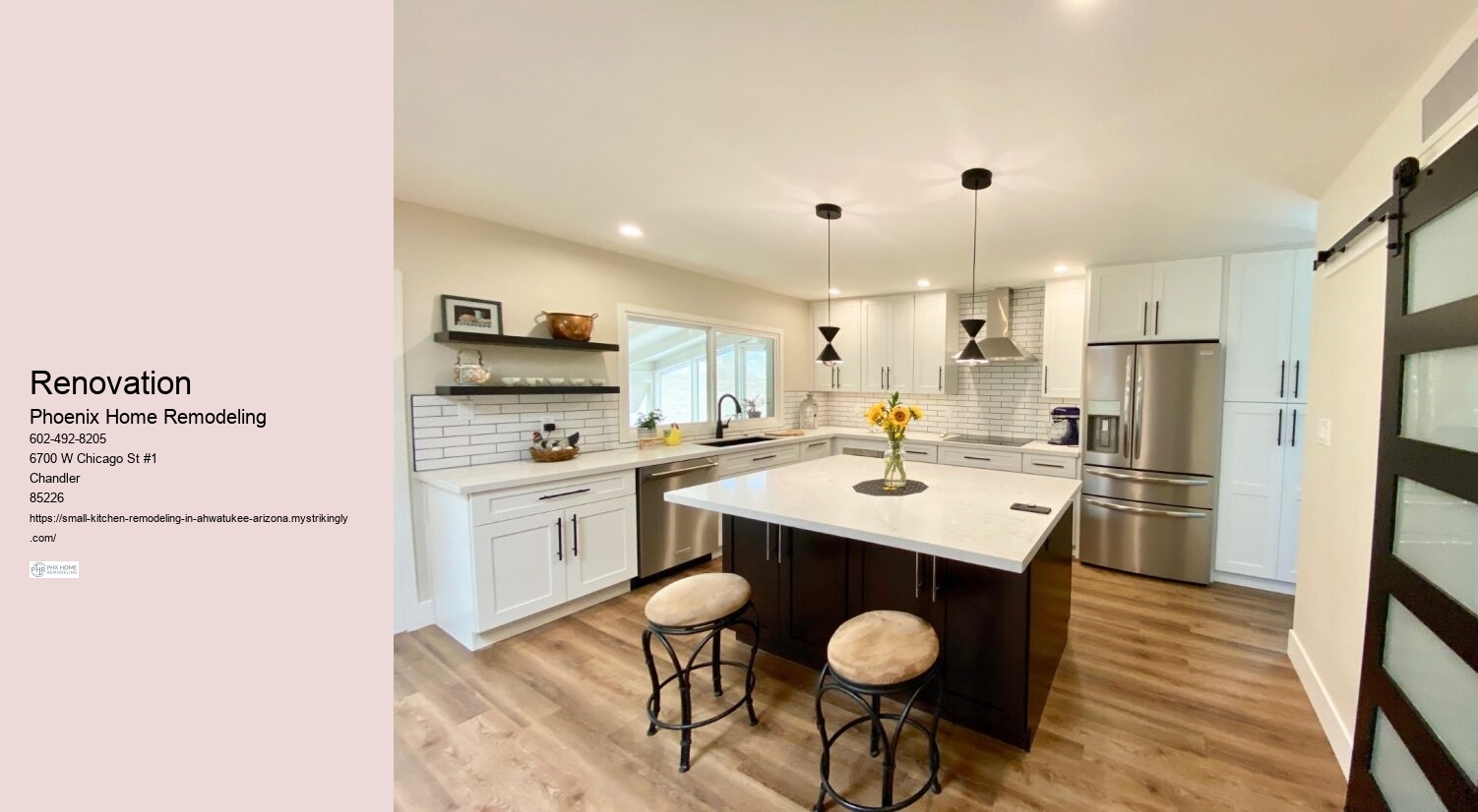 Small Kitchen Remodeling in Ahwatukee Arizona