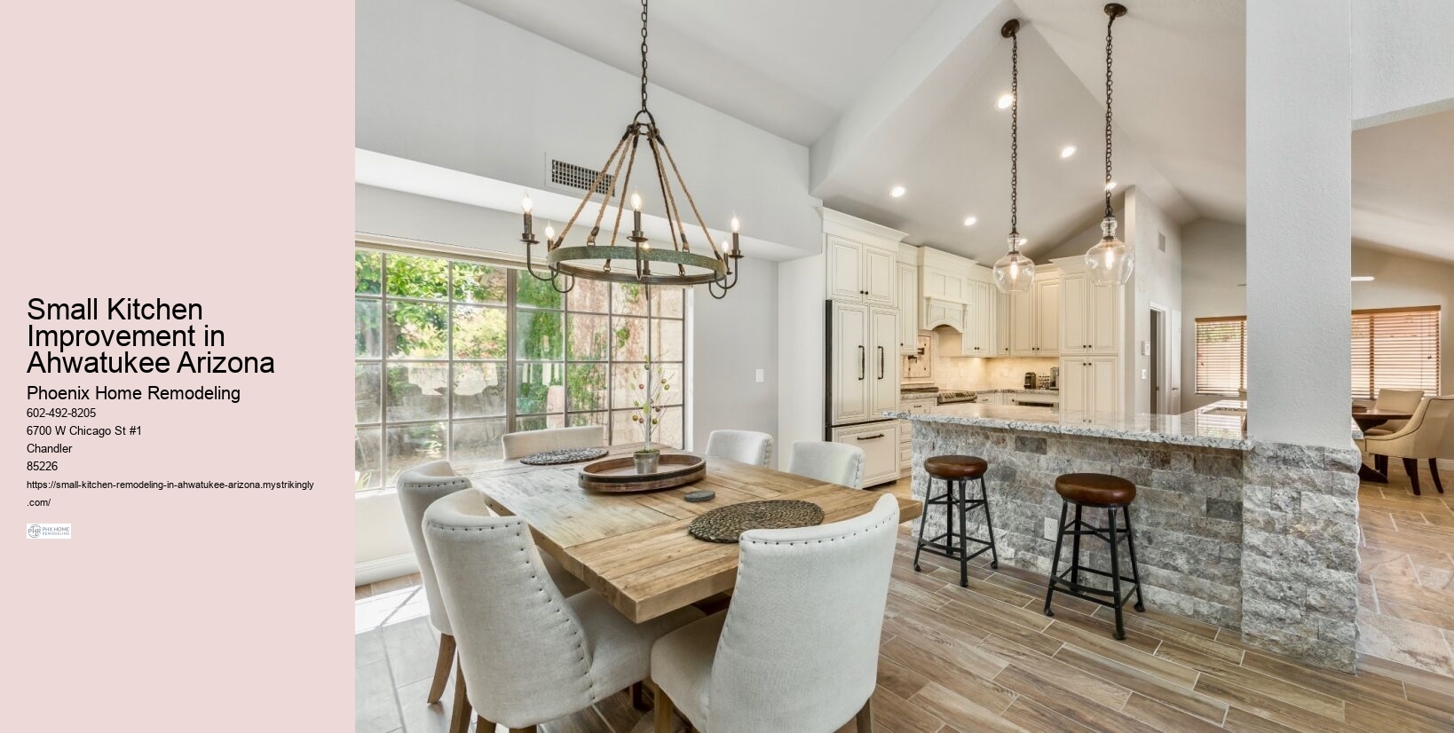 Ahwatukee Arizona Small kitchen Remodeling